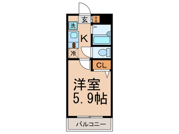 エタニティーの物件間取画像